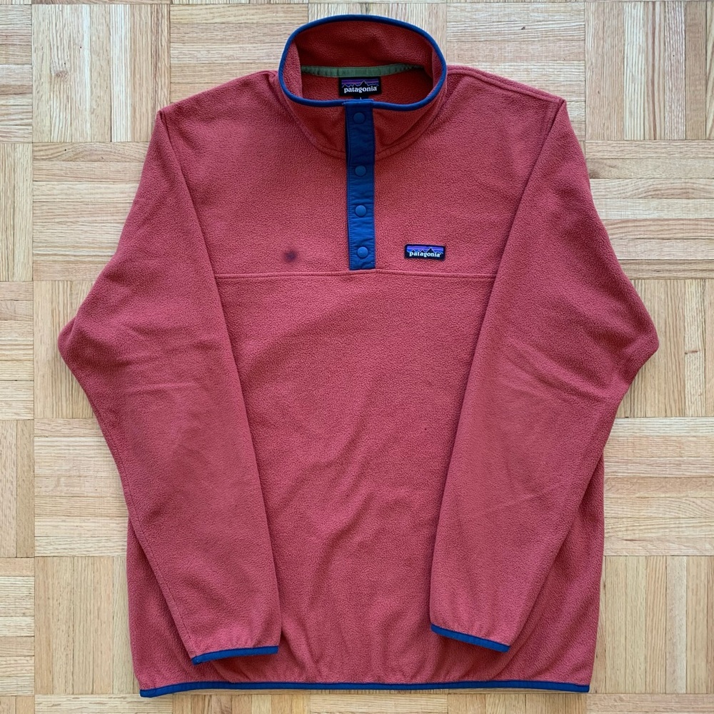 🔴Patagonia Micro D® Snap-T® Fleece Pullover(Sz L)